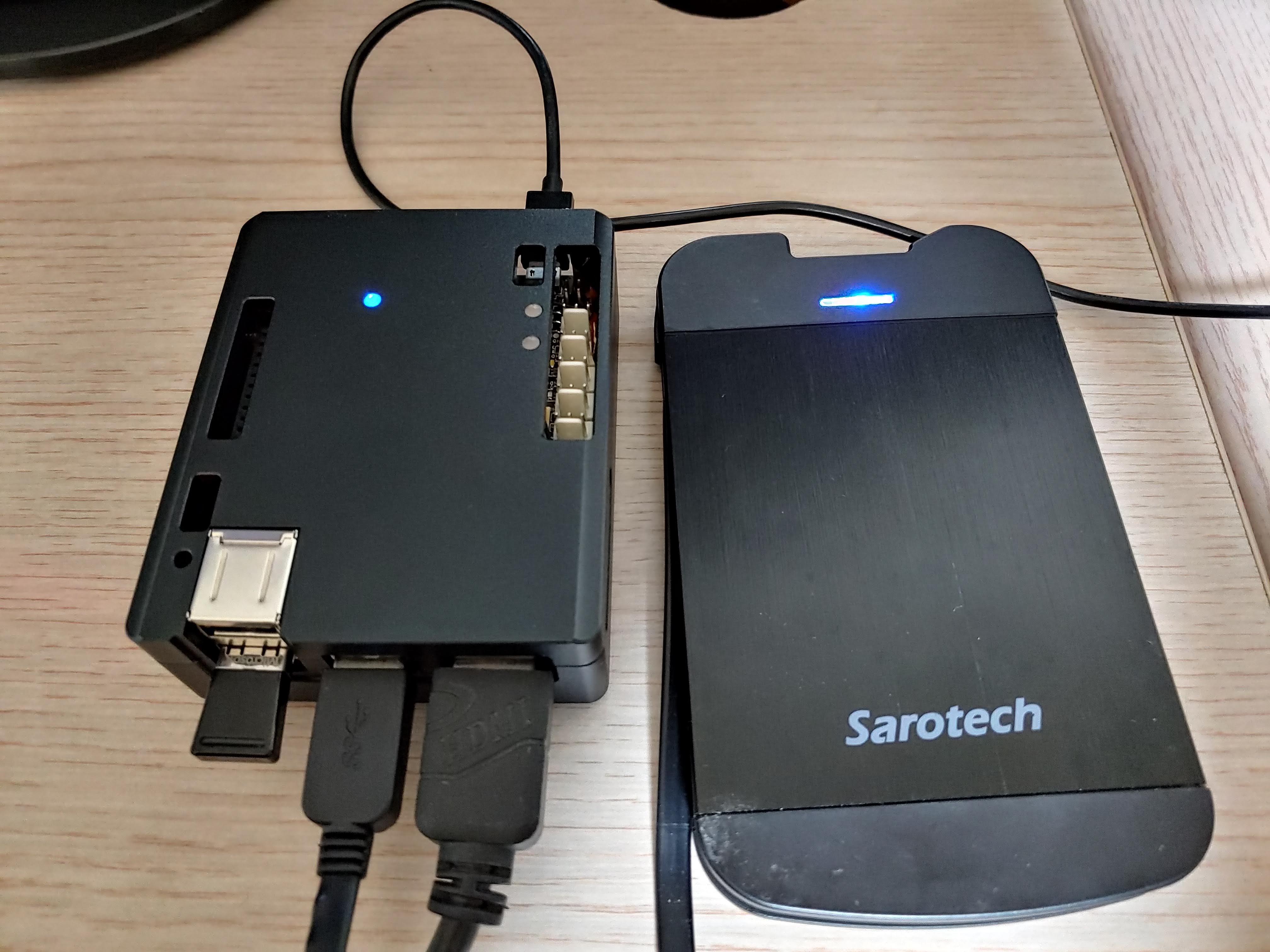 LattePanda with external USB SSD attached